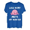 Blobfisch Montag Wochenbeginn Meer Hässlicher Fisch T-Shirt