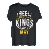 Reel Kings Are Born In May Angeln Geburtstag T-Shirt