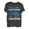 Herren Angeln Opa Angler liebt Angeln T-Shirt