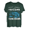 Herren Angeln Opa Angler liebt Angeln T-Shirt