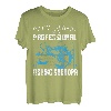 Herren Angeln Opa Angler liebt Angeln T-Shirt