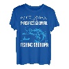 Herren Angeln Opa Angler liebt Angeln T-Shirt