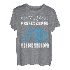 Herren Angeln Opa Angler liebt Angeln T-Shirt