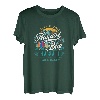 Hanalei Bay North Shore Kauai Hawaii Retro Sun Surf Angeln T-Shirt
