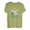 Hanalei Bay North Shore Kauai Hawaii Retro Sun Surf Angeln T-Shirt