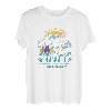 Hanalei Bay North Shore Kauai Hawaii Retro Sun Surf Angeln T-Shirt
