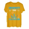 Respektiere den Fischer I Fishing T-Shirt