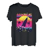 St. Petersburg Retro 80er Jahre Stil Souvenir Strand T-Shirt