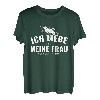 Herren Lustiger Angler Spruch Fishfang Ich Liebe Es Zu Angeln T-Shirt