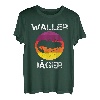 Waller Jäger Angeln Wels Angler Fischer Hunting T-Shirt