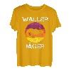 Waller Jäger Angeln Wels Angler Fischer Hunting T-Shirt