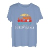 Ruhestand im Retro-Stil = Idee Lustiger Fitnesstrainer im T-Shirt