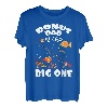 Bonus Dad Of The Big One Geburtstag Angeln Thema Bday T-Shirt