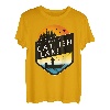 Ich wäre lieber am Catfish Lake Wisconsin Sunset Fishing T-Shirt