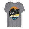 Ich wäre lieber am Catfish Lake Wisconsin Sunset Fishing T-Shirt