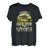 Herren Dad Bod Vater Figur Bluegill Sonnenfisch Angeln Lustige Grafik T-Shirt