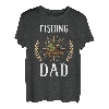 Vater Angler Kinder Vatertag Sohn Töchter Papa Angeln T-Shirt