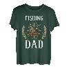 Vater Angler Kinder Vatertag Sohn Töchter Papa Angeln T-Shirt