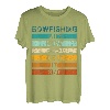 Zielen Sie niedrig und lassen Sie es losgehen, lustiges Angeln, Bowfishing T-Shirt