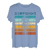 Zielen Sie niedrig und lassen Sie es losgehen, lustiges Angeln, Bowfishing T-Shirt