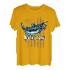 Camo Amerikanische Flagge Wels Angeln Boone Lake T-Shirt