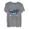 Camo Amerikanische Flagge Wels Angeln Boone Lake T-Shirt