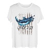 Camo Amerikanische Flagge Wels Angeln Boone Lake T-Shirt