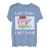 Niedlicher Axolotl I Just Really Like Fishing Kawaii Aesthetic T-Shirt