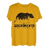 Sacramento California Bear Grizzly Pride im Freien, Vintage-Stil T-Shirt