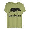 Sacramento California Bear Grizzly Pride im Freien, Vintage-Stil T-Shirt