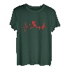 Angeln EKG Herzschlag, Angler, Love To Fish T-Shirt