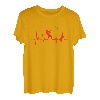 Angeln EKG Herzschlag, Angler, Love To Fish T-Shirt