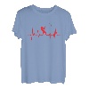 Angeln EKG Herzschlag, Angler, Love To Fish T-Shirt