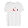 Angeln EKG Herzschlag, Angler, Love To Fish T-Shirt