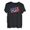 Armbrust Bogenschießen Bogen Jagd Amerikanische Flagge für Männer Frauen T-Shirt