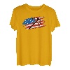 Armbrust Bogenschießen Bogen Jagd Amerikanische Flagge für Männer Frauen T-Shirt