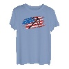 Armbrust Bogenschießen Bogen Jagd Amerikanische Flagge für Männer Frauen T-Shirt