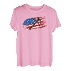 Armbrust Bogenschießen Bogen Jagd Amerikanische Flagge für Männer Frauen T-Shirt
