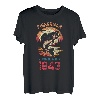 80-jähriger Fischer seit 1943 80. Geburtstag T-Shirt