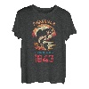 80-jähriger Fischer seit 1943 80. Geburtstag T-Shirt