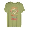 80-jähriger Fischer seit 1943 80. Geburtstag T-Shirt