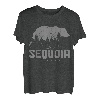 Sequoia California Bear Grizzly Pride im Freien, Vintage-Stil T-Shirt
