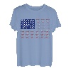 Amerikanische Flagge, Fische in amerikanischer Flagge, Angelfreunde T-Shirt