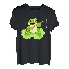 Frosch Hapfox Angeln T-Shirt