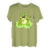 Frosch Hapfox Angeln T-Shirt