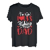 Dieses Mädchen liebt es, mit ihrem Vater zu angeln T-Shirt