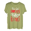 Dieses Mädchen liebt es, mit ihrem Vater zu angeln T-Shirt