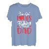 Dieses Mädchen liebt es, mit ihrem Vater zu angeln T-Shirt
