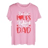 Dieses Mädchen liebt es, mit ihrem Vater zu angeln T-Shirt