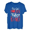 Dieses Mädchen liebt es, mit ihrem Vater zu angeln T-Shirt